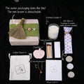 The "Cleansing Hearth" Sanctuary Box — Hand-Poured Candle & Detachable Whisk Broom Ritual Set
